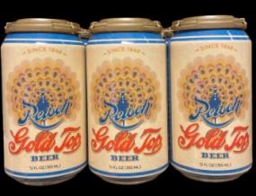 Reisch - Gold Top lager (6 pack 12oz cans) (6 pack 12oz cans)