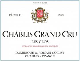 Dominique & Romain Collet - Chablis Les Clos Grand Cru 2020 (750ml) (750ml)