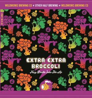 Weldwerks Brewing - Extra Extra Broccoli Hazy DIPA (16oz can) (16oz can)
