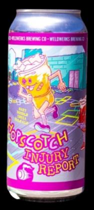 Weldwerks Brewing - Hopscotch Injury Report Double IPA (16oz can) (16oz can)