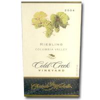 Chateau Ste. Michelle - Riesling Columbia Valley Cold Creek Vineyard 2019 (750ml) (750ml)