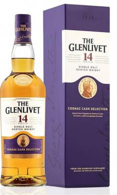 Glenlivet - 14 Year Old Single Malt Scotch Cognac Cask Aged (750ml) (750ml)