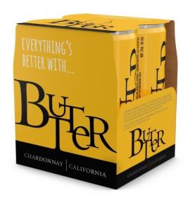 Butter Chardonnay NV (4 pack 250ml cans) (4 pack 250ml cans)