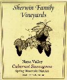 Sherwin Family - Cabernet Sauvignon Spring Mountain District 2016 (750ml)