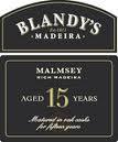 Blandys - Malmsey Madeira 15 year old NV (500ml) (500ml)