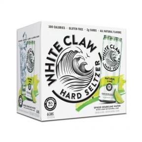 White Claw - Lime Hard Seltzer (6 pack 12oz cans) (6 pack 12oz cans)