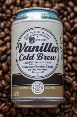 1220 Spirits - Vanilla Cold Brew (4 pack 12oz cans) (4 pack 12oz cans)