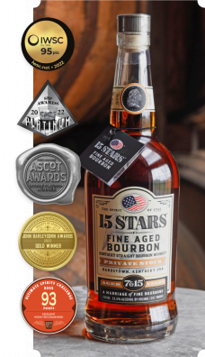 15 Stars - Bourbon Private Stock 107 proof (750ml) (750ml)