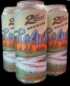 2nd Shift Brewing - Kolsch Style Ale (4 pack 16oz cans) (4 pack 16oz cans)