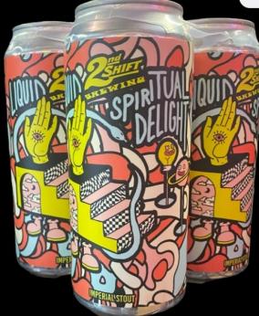 2nd Shift Brewing - Liquid Spiritual Delight Stout (4 pack 12oz cans) (4 pack 12oz cans)