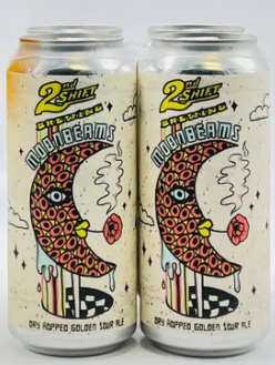 2nd Shift Brewing - Moonbeams Dry Hopped Golden Sour Ale (4 pack 16oz cans) (4 pack 16oz cans)