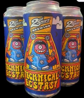 2nd Shift Brewing - Technical Ecstasy Czech Style Pilsner (4 pack 16oz cans) (4 pack 16oz cans)