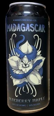4 Hands Brewing - Madagascar Blueberry Maple Stout (16oz can) (16oz can)