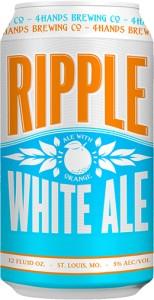 4 Hands Brewing - Ripple White Ale (6 pack cans) (6 pack cans)