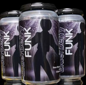 Alpha Brewing - Elderberry Funk (4 pack 12oz cans) (4 pack 12oz cans)