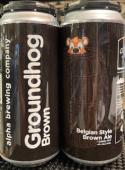 Alpha Brewing - Groundhog Brown Ale 0 (415)