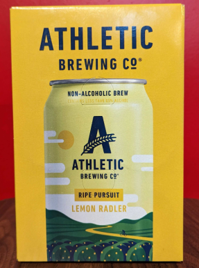 Athletic Brewing Co. - Ripe Pursuit Lemon Radler (6 pack 12oz cans) (6 pack 12oz cans)