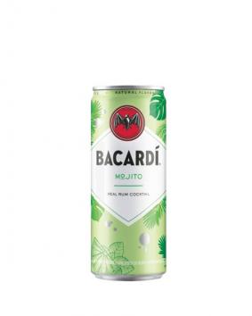 Bacardi - Real Rum Cocktail Mojito (4 pack 355ml cans) (4 pack 355ml cans)