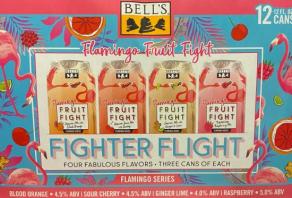 Bells Brewery - Flamingo Fruit Fight Fighter Flight Variety (12 pack 12oz cans) (12 pack 12oz cans)