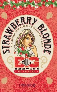 Big Muddy - Strawberry Blonde Ale (4 pack 16oz cans) (4 pack 16oz cans)