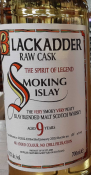 Blackadder Raw Cask Smoking Islay 9 Yr Islay Blended Malt Scotch 0 (700)