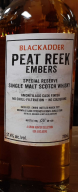 Blackadder - Raw Cask Peat Reek Embers Single Malt Scotch Amontillado Sherry Cask Finish 0 (700)
