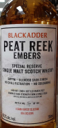 Blackadder - Raw Cask Peat Reek Embers Single Malt Scotch Oloroso Sherry Cask Finish 0 (700)