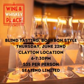 6/22 Blind Tasting Class, Bourbon Style - @ Forsyth (Each) (Each)