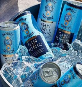 Bombay - Sapphire Gin & Tonic (4 pack 250ml cans) (4 pack 250ml cans)