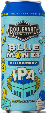 Boulevard Brewing - Blue Money Blueberry IPA (4 pack 16oz cans) (4 pack 16oz cans)