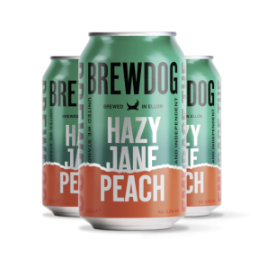 BrewDog Brewery - Hazy Jane Peach IPA (6 pack 12oz cans) (6 pack 12oz cans)