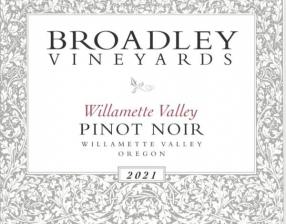 Broadley Vineyards - Pinot Noir Willamette Valley  2021 (750ml) (750ml)