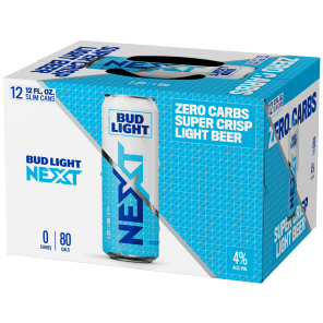 Bud Light - Next Zero Carb Beer (12 pack 12oz cans) (12 pack 12oz cans)