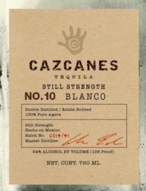 Cazcanes - Tequila Blanco 108 Proof No. 10 (750ml) (750ml)
