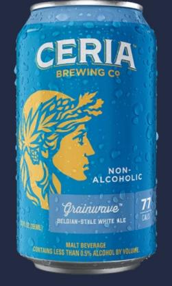 Ceria Brewing Co - NON-ALCOHOLIC Grainwave White Ale (6 pack 12oz cans) (6 pack 12oz cans)
