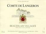 Comte de Langeron - Beaujolais Villages 2020 (750)