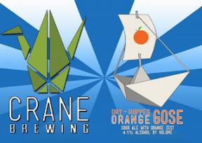 Crane Brewing - Dry Hopped Orange Gose (6 pack 12oz cans) (6 pack 12oz cans)