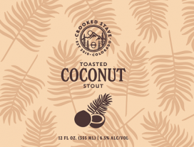 Crooked Stave - Toasted Coconut Stout (6 pack 12oz cans) (6 pack 12oz cans)