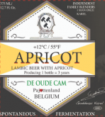 De Oude Cam - Apricot Lambic 0 (375)