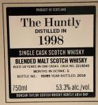 Duncan Taylor - Octave The Huntly 19 Year Old Single Cask Scotch 0 (750)