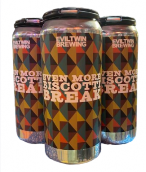 Evil Twin Brewing - Even More Biscotti Break Imperial Stout (4 pack 16oz cans) (4 pack 16oz cans)