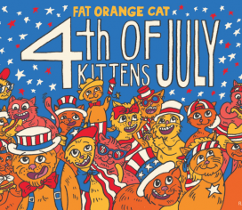 Fat Orange Cat - 4th of July Kittens American IPA (4 pack 16oz cans) (4 pack 16oz cans)