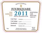 Foursquare Rum - 2011 Ex Bourbon 12 Year Old 0 (750)