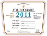 Foursquare Rum - 2011 Ex Bourbon 12 Year Old (750)