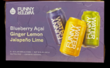 Funny Water - Blueberry Acai / Ginger Lemon / Jalapeno Lime 0 (62)
