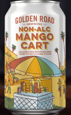 Golden Road Brewery - Mango Cart Wheat Ale Non-Alcoholic (6 pack 12oz cans) (6 pack 12oz cans)