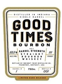 Good Times - Single Barrel Bourbon Double Oak Barrel Strength (750ml) (750ml)
