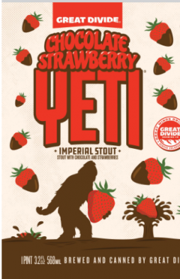 Great Divide - Yeti Chocolate Strawberry Imperial Stout (19.2oz can) (19.2oz can)