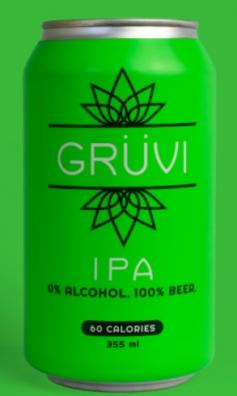 Gruvi - Non-Alcoholic IPA (6 pack 12oz cans) (6 pack 12oz cans)