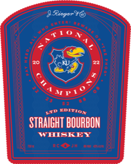 J. Rieger - Limited Edition Bourbon KU National Championship Label (750ml) (750ml)